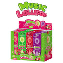 Music Lollipop Mixed Flavors Candy - 8ct Display