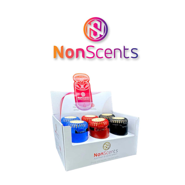 NonScents Ashtray & Odor Spray - 6ct Display