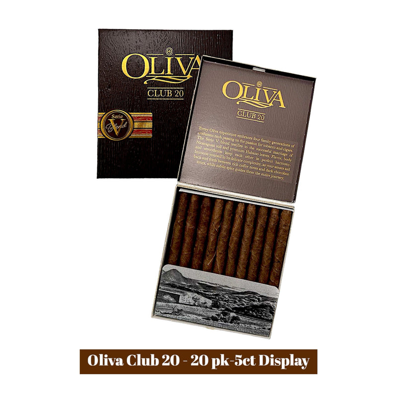 Oliva Club 20 - 20 pk-5ct Display