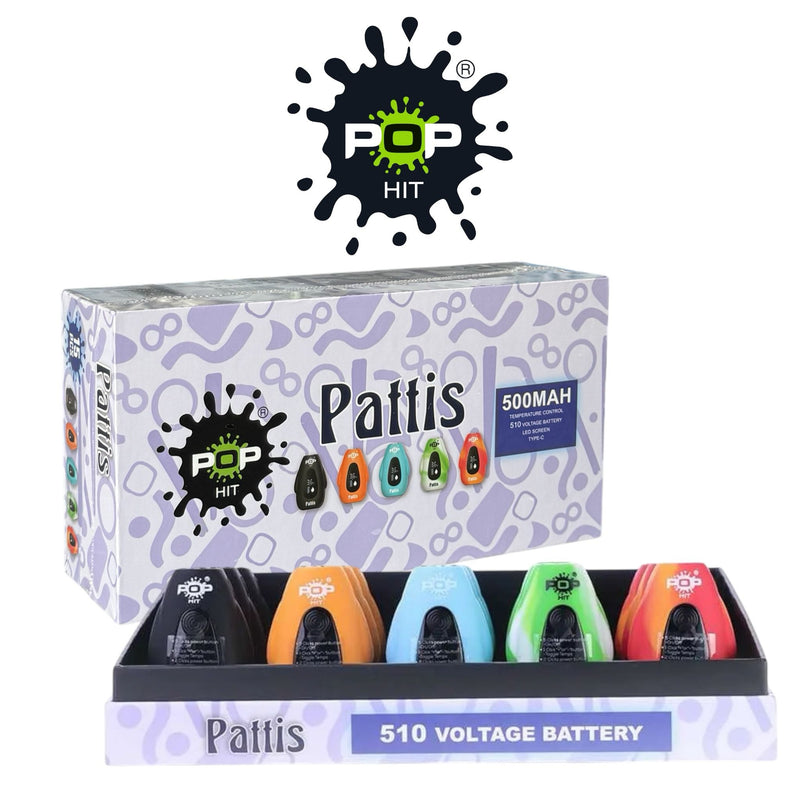 POP HIT Pattis 500mah Battery-15ct