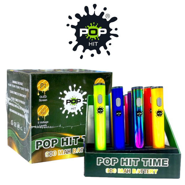 POP HIT Time 900mah Battery-12ct