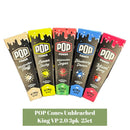 POP Cones Unbleached King 2.0 VP 3pk-25ct