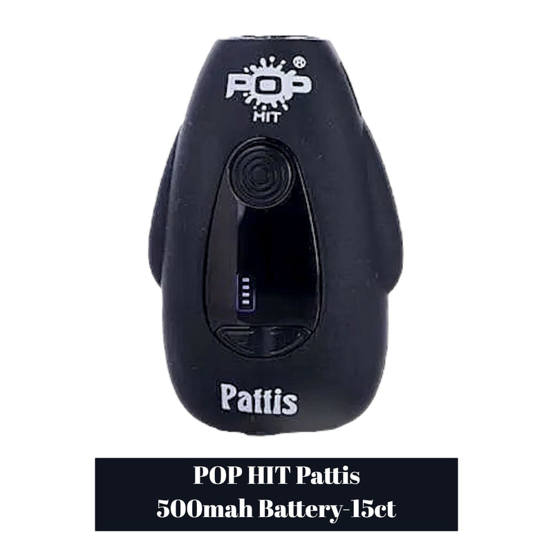 POP HIT Pattis 500mah Battery-15ct