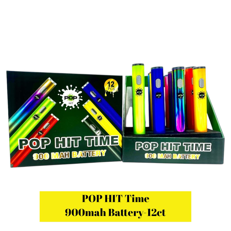 POP HIT Time 900mah Battery-12ct