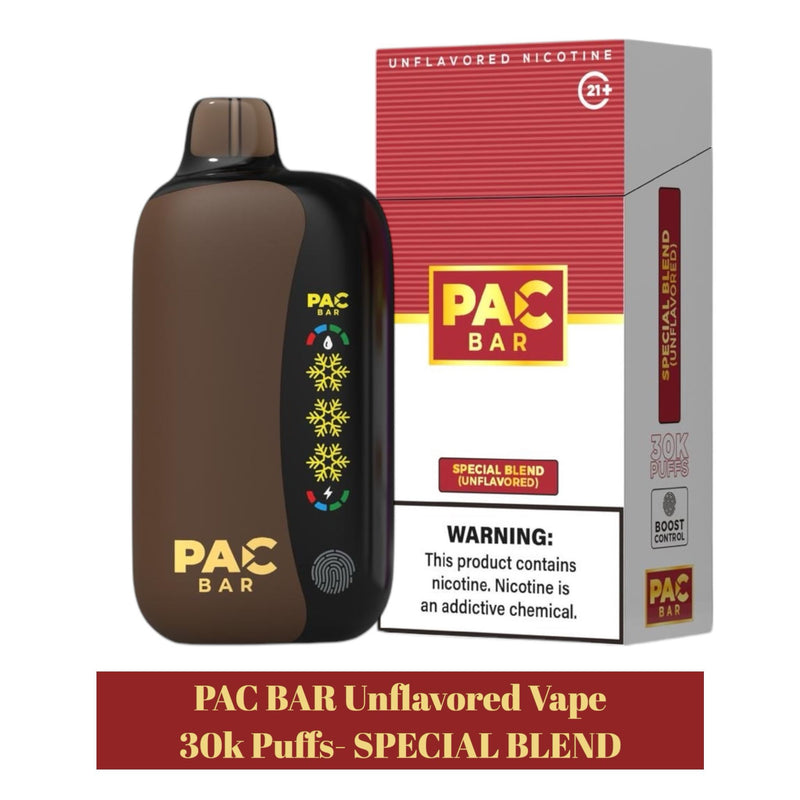 Pac Bar 30k Unflavored 4%Disposable Vape - 5ct Pac Bar 30k Unflavored 4%Disposable Vape - 5ct