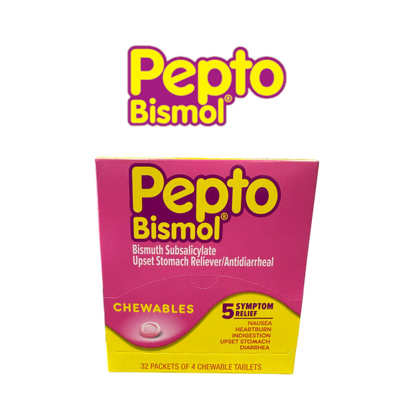 Pepto Bismol Diarrhea 4pk Original-32ct