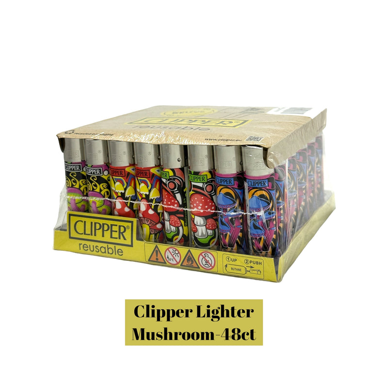 MECHERO CLIPPER CLASSIC LARGE MUSHROOMS (DISPLAY 48 UDS) - Agroponix:  Online store for Growing, Gardening, Hydroponics, Aquaponics, Aeroponics,  Holticulture, Fertilizers & more