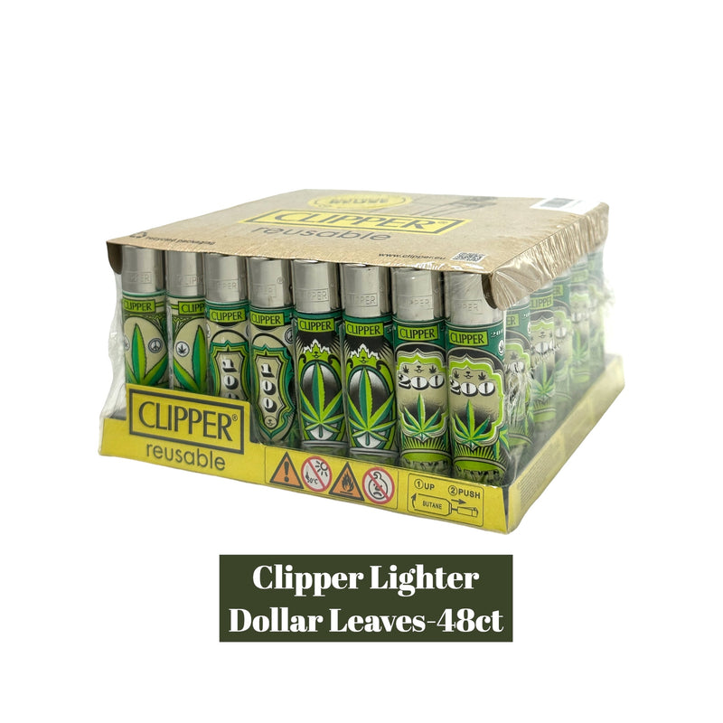 clipper lighter rolling cigarettes Solid Solid Lighter / Each About The Item Clipper Lighter Solid - Green