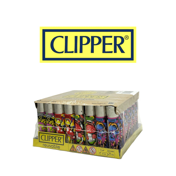 Clipper Lighter Mushroom -48ct