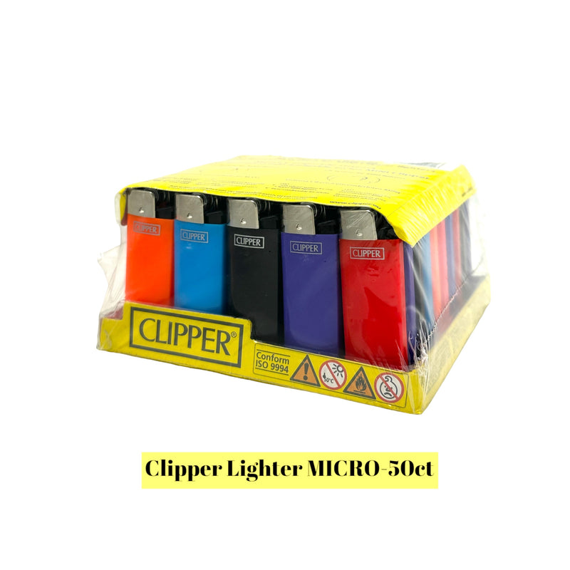 Clipper Lighters Micro Plain BP22D-50ct