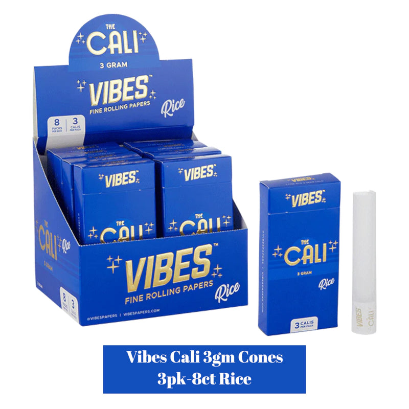 Vibes CALI Cone 3gm 3pk-8ct