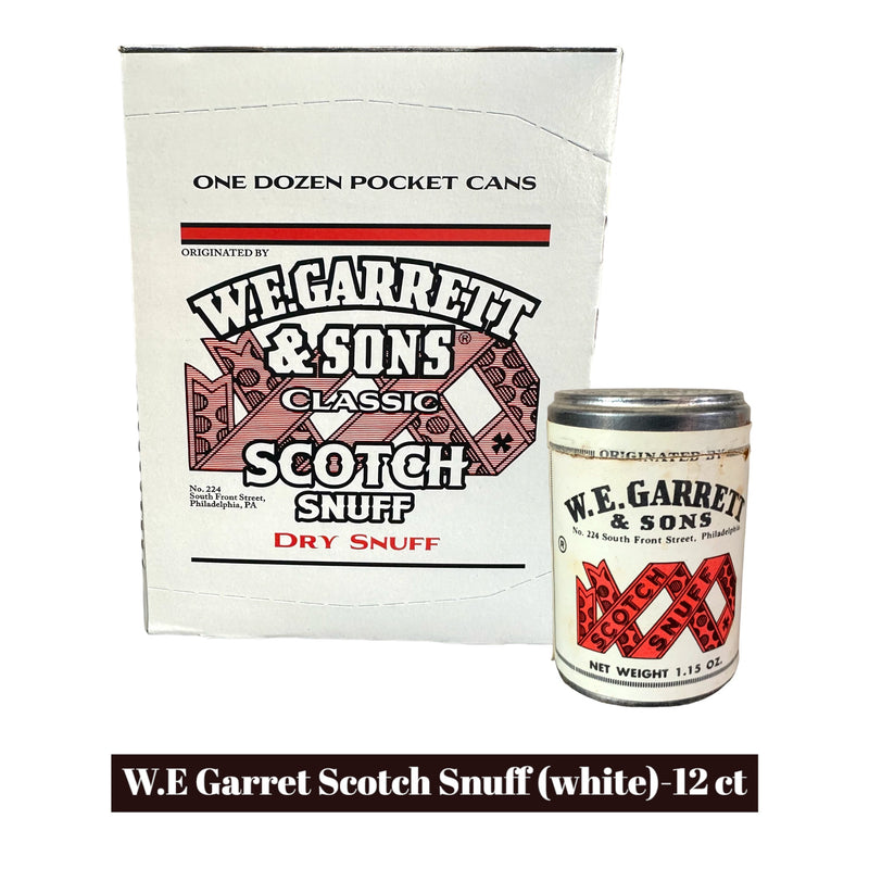 W.E Garret & Sons Snuff -12ct