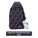Jungle Hive Shoulder Back Pack- 1ct