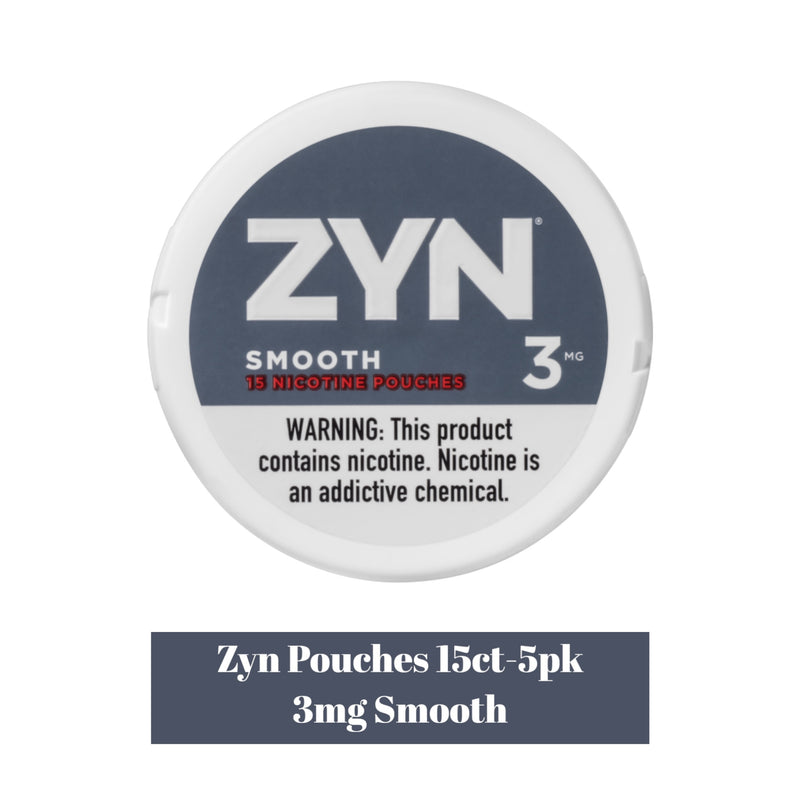 Zyn Chewing Tobacco 3mg Pouch -5ct