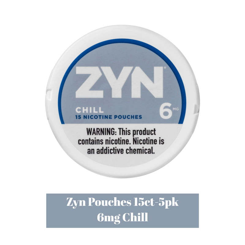 Zyn Nicotine Pouches 6mg Pouch -5ct Zyn Nicotine Pouches 6mg Pouch -5ct
