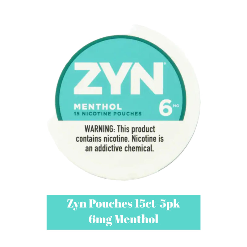 Zyn Chewing Tobacco 6mg Pouch -5ct