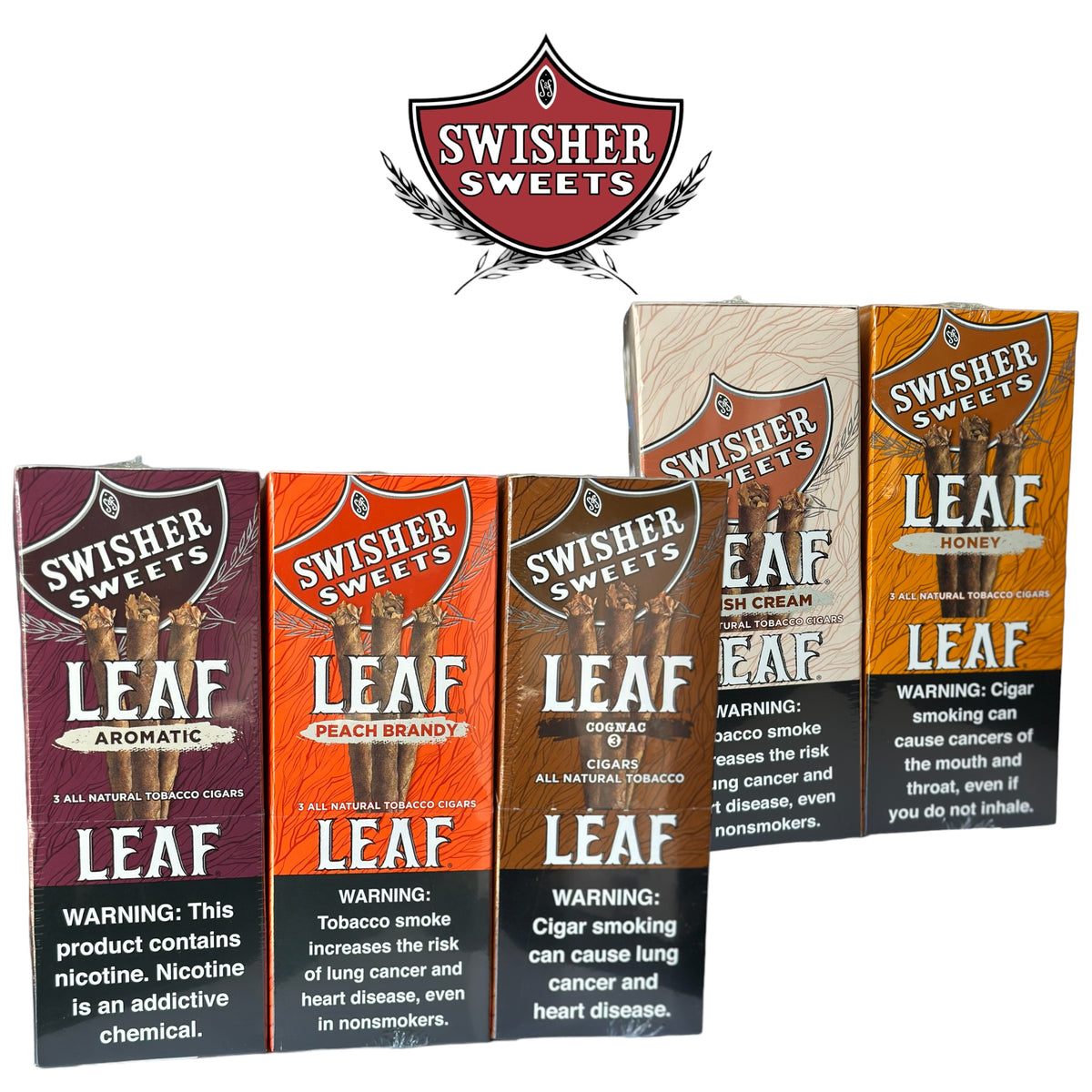 Swisher Leaf Cigars 3pk- 30ct Swisher Leaf Cigars 3pk- 30ct