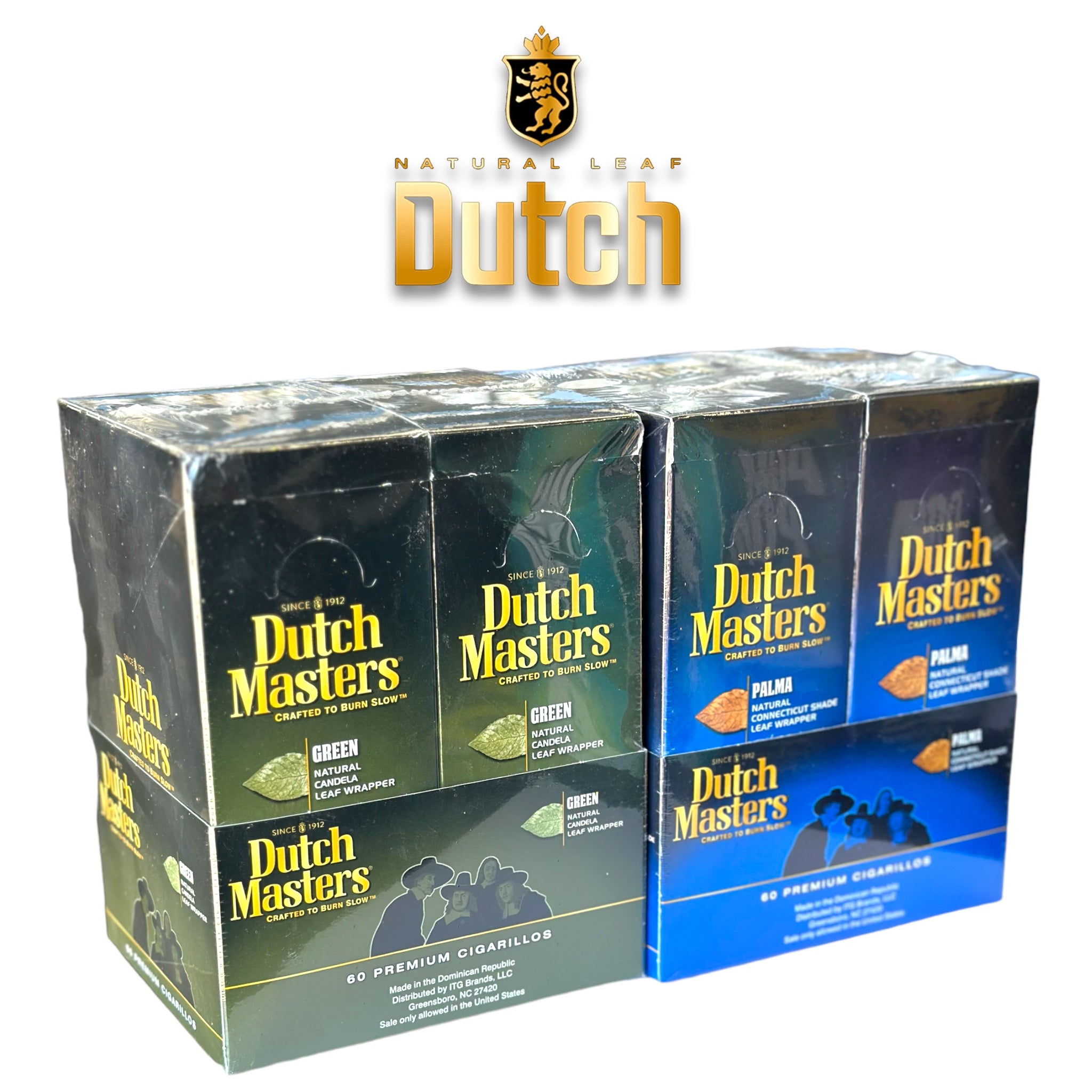 Dutch Master Cigarillos 3pk-60ct | SoCAL Distro LLC