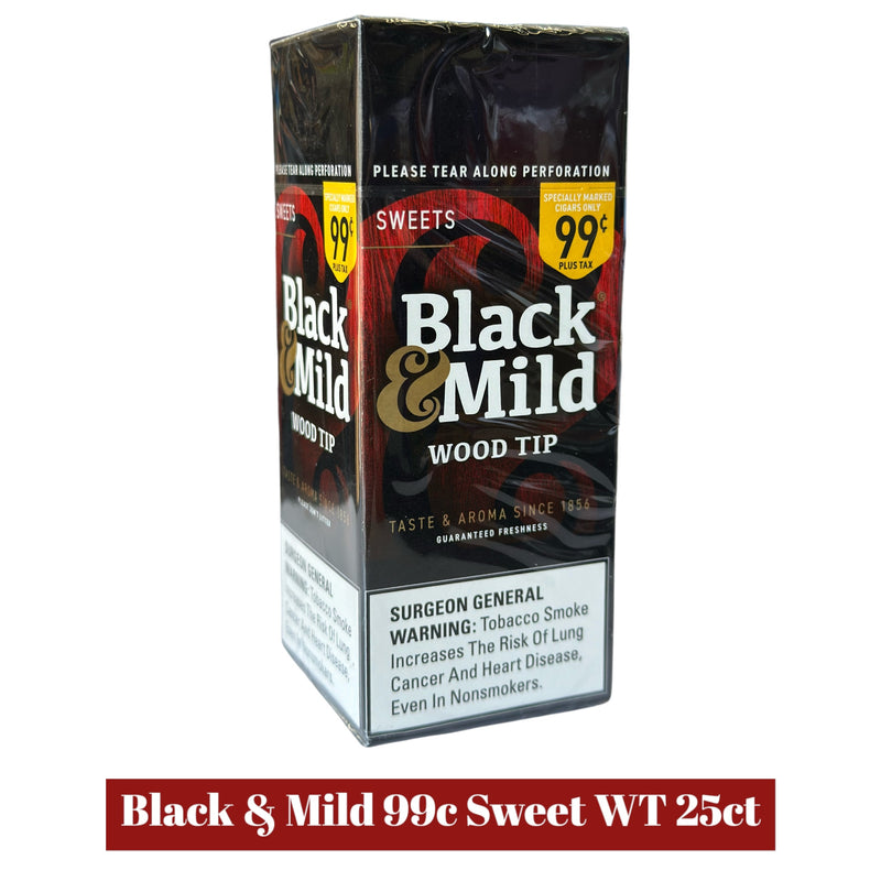 Black & Mild 99c 25ct Box