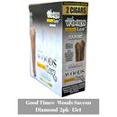 Good Times Woods Saveon Cigarillos Pouch 2pk Display- 15ct