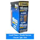 Good Times Woods Saveon Cigarillos Pouch 2pk Display- 15ct
