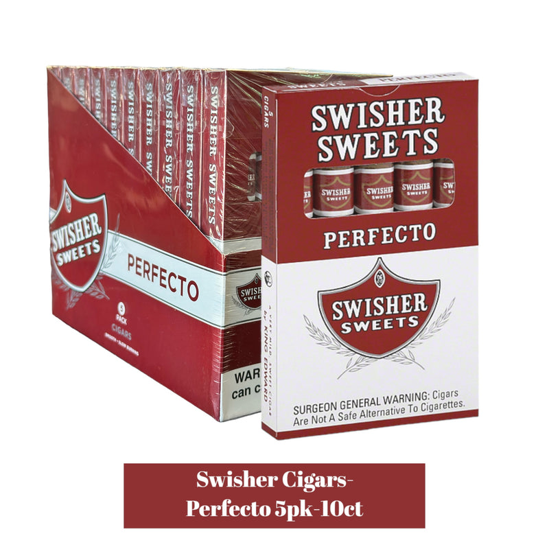 Swisher Cigars- Perfecto 5 for 3