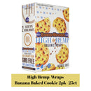 High Hemp Herbal Blunt Wraps 2pk- 25ct