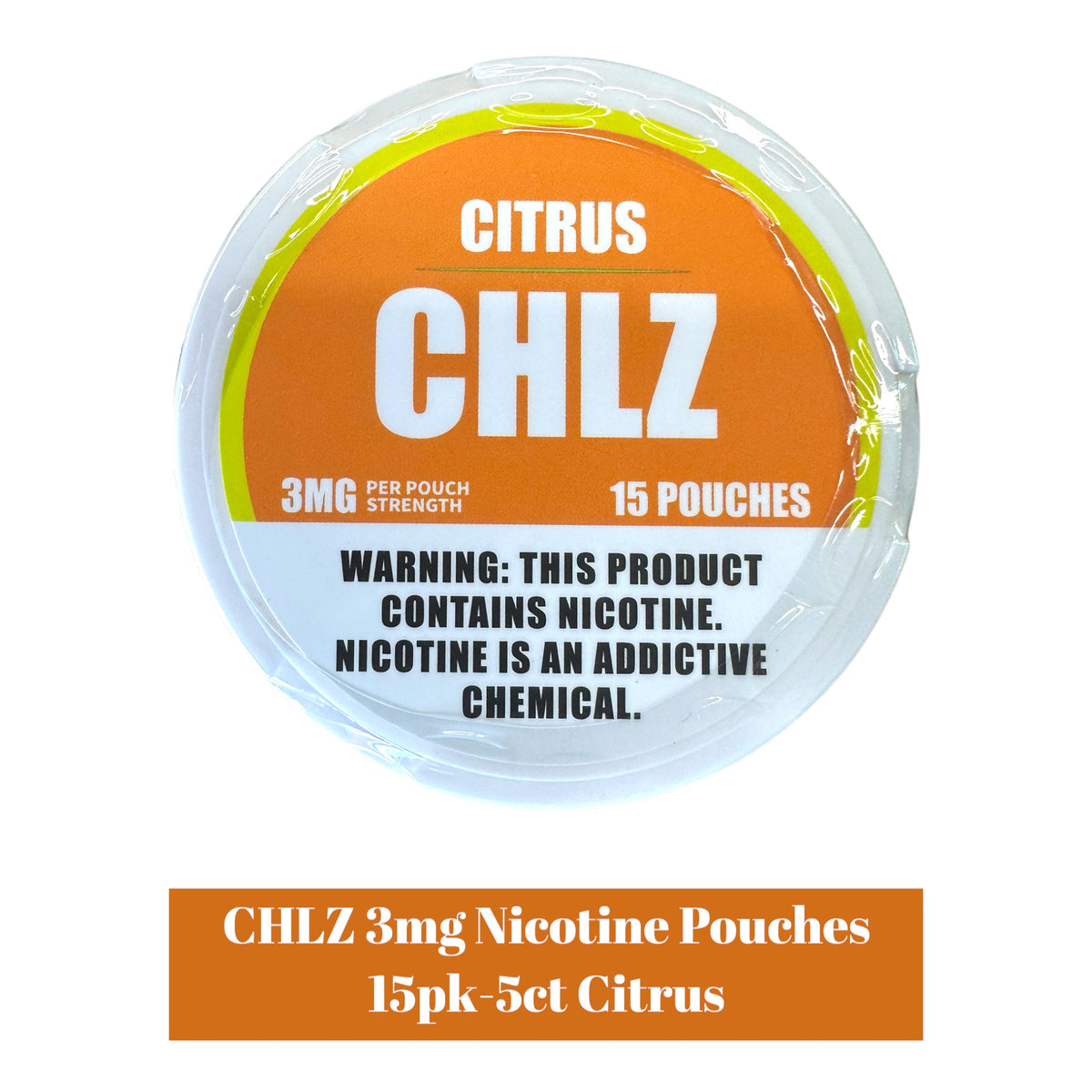 CHLZ Nicotine Pouch 3mg 15pk - 5ctSoCAL Distro LLC