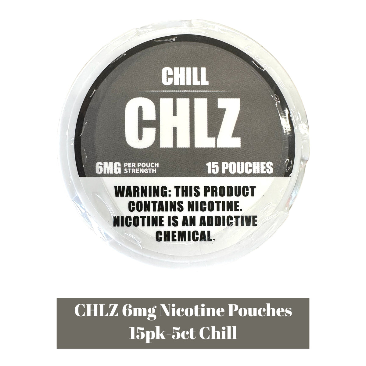 CHLZ Nicotine Pouch 6mg 15pk - 5ct | SoCAL Distro LLC