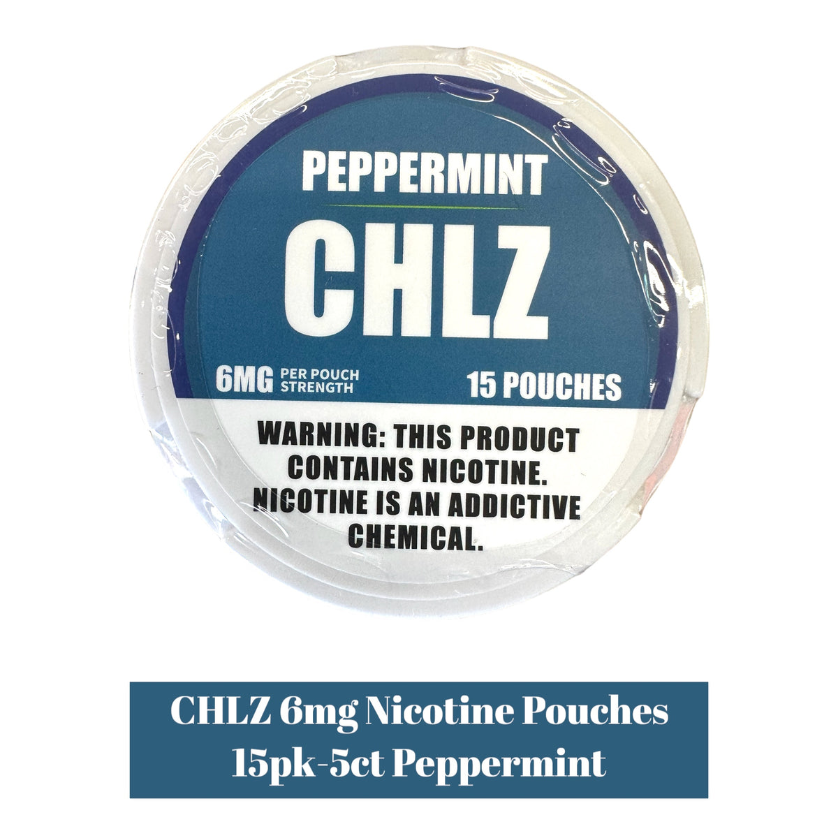 CHLZ Nicotine Pouch 6mg 15pk - 5ct | SoCAL Distro LLC
