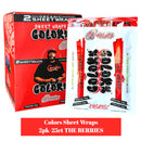 COLORS Sheet Wraps Organic 2pk-25ct