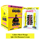 COLORS Sheet Wraps Organic 2pk-25ct