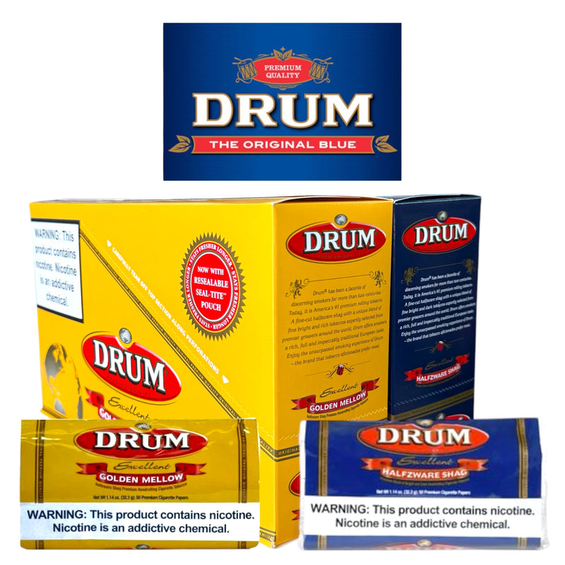 Drum Pouch 1.14oz- 12ct