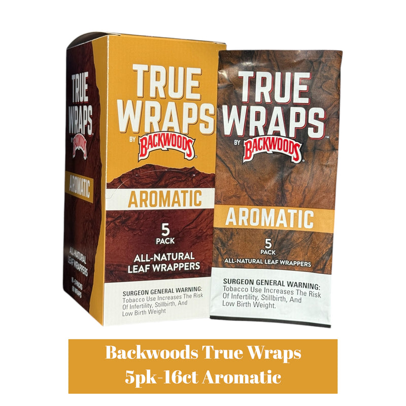 backwoods no tobacco Backwoods True Wraps 5pk -16ct backwoods no tobacco Backwoods True Wraps 5pk -16ct