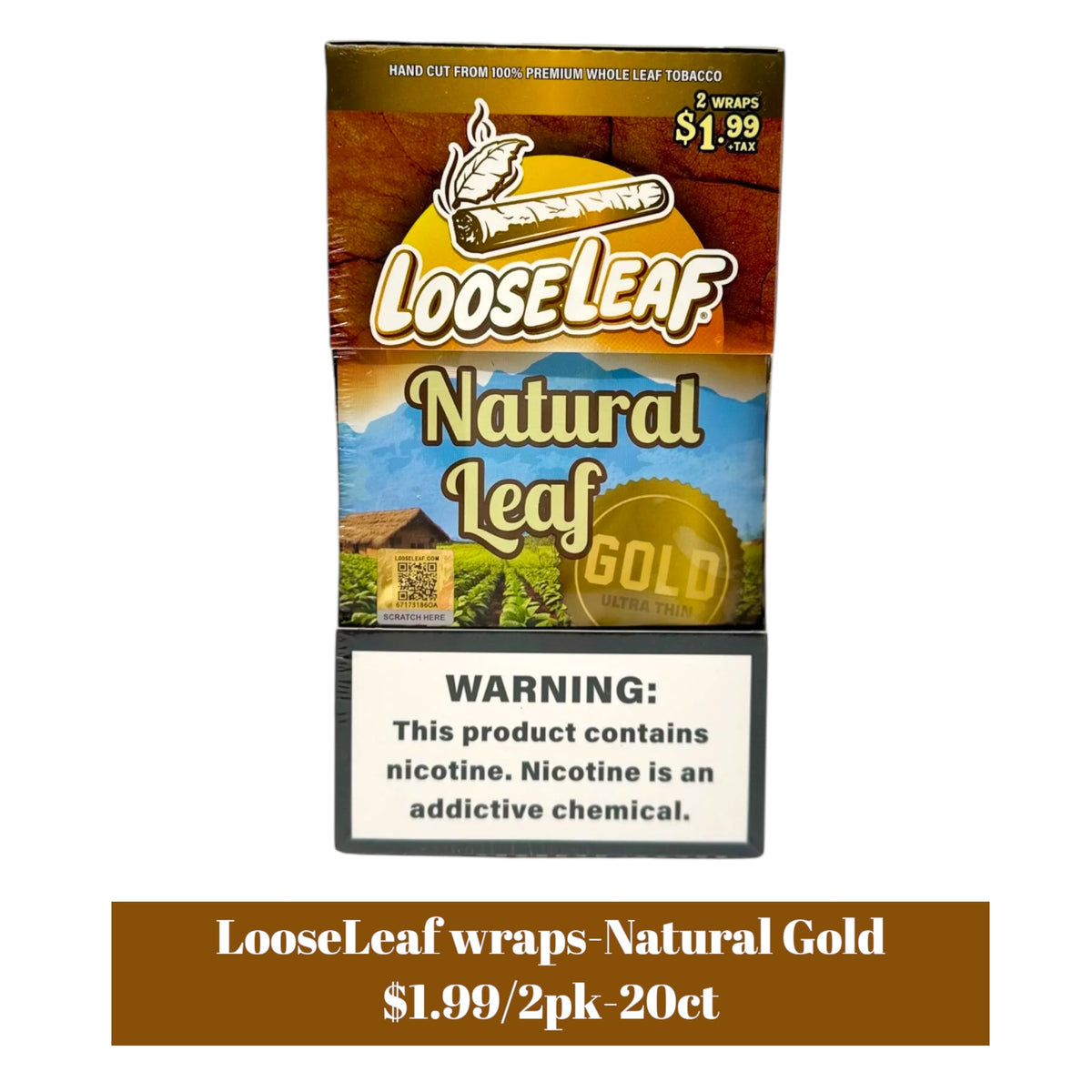 golden wrap tobacco wraps LooseLeaf Wraps $1.99/2pk golden wrap tobacco wraps LooseLeaf Wraps $1.99/2pk