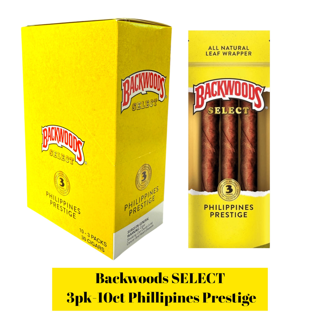 Backwoods 3 Cigars 3 For $3.49 3pk - 10 / Display Backwoods 3 Cigars 3 For $3.49 3pk - 10 / Display