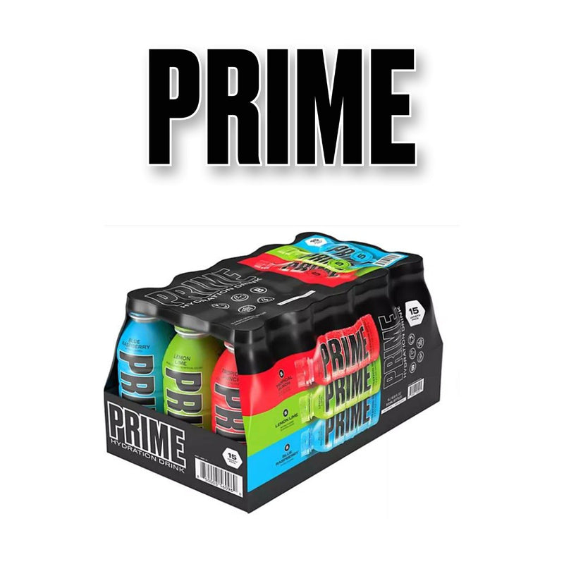 Prime Hydration Drink Variety Pack, 16.9 Fluid Ounce (Pack of 15) 