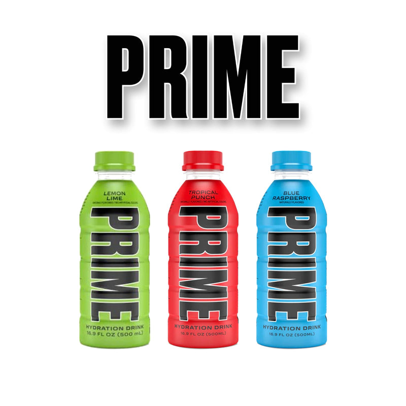 Prime Hydratation Drink Variety Pack 16,9 Fl Oz (Pack de 15 bouteilles) 