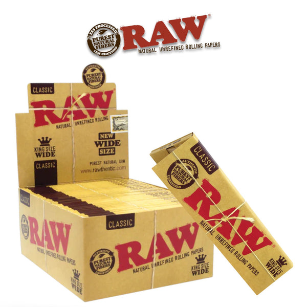 Raw Classic Papers King WIDE- 50ct