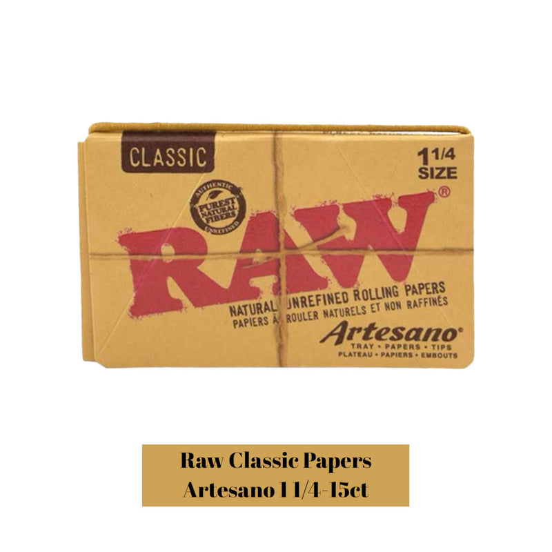 Raw Classic Papers Artesano 1 1/4 15ct