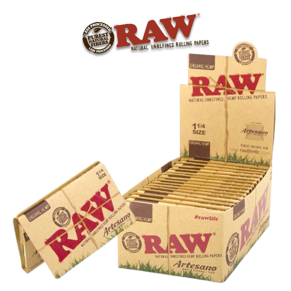 Raw Organic Papers Artesano 1 1/4-15ct