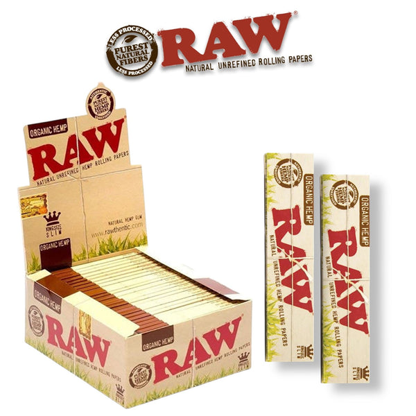 Raw Organic Papers King Slim-50ct