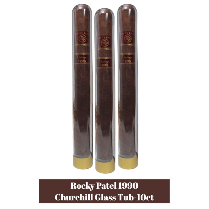 Rocky Patel 1990 Churchill Glass Tub-10ct