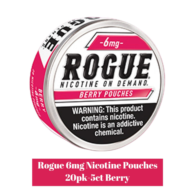 rogue tobacco free nicotine pouches Mango 6mg free alternative that can be enjoyed discreetly anywhere Rogue 6mg Nicotine Pouches 20pk-