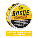 Rogue 3mg Nicotine Pouches 20pk- 5ct
