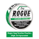 Rogue 3mg Nicotine Pouches 20pk- 5ct
