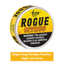 Rogue 6mg Nicotine Pouches 20pk- 5ct