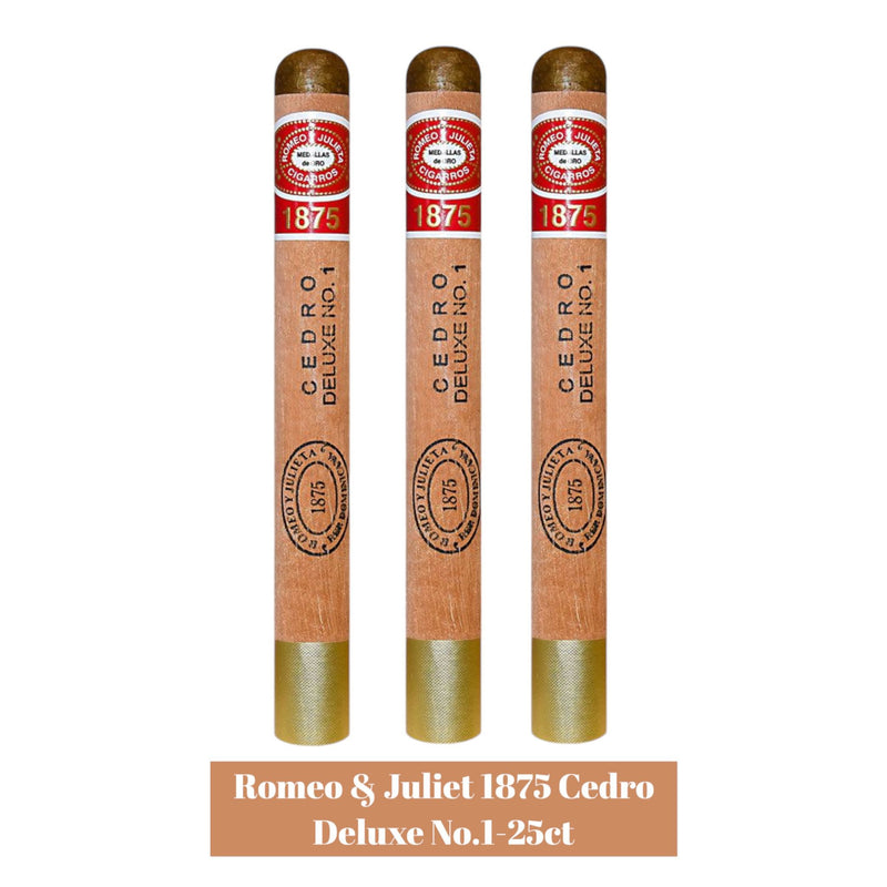 Romeo & Juliet 1875 Cedro Deluxe No.1-25ct