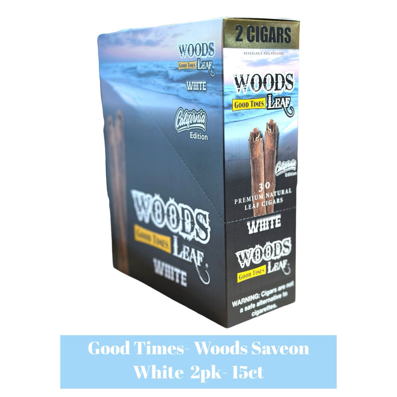 Good Times Woods Saveon Cigarillos Pouch 2pk Display- 15ct
