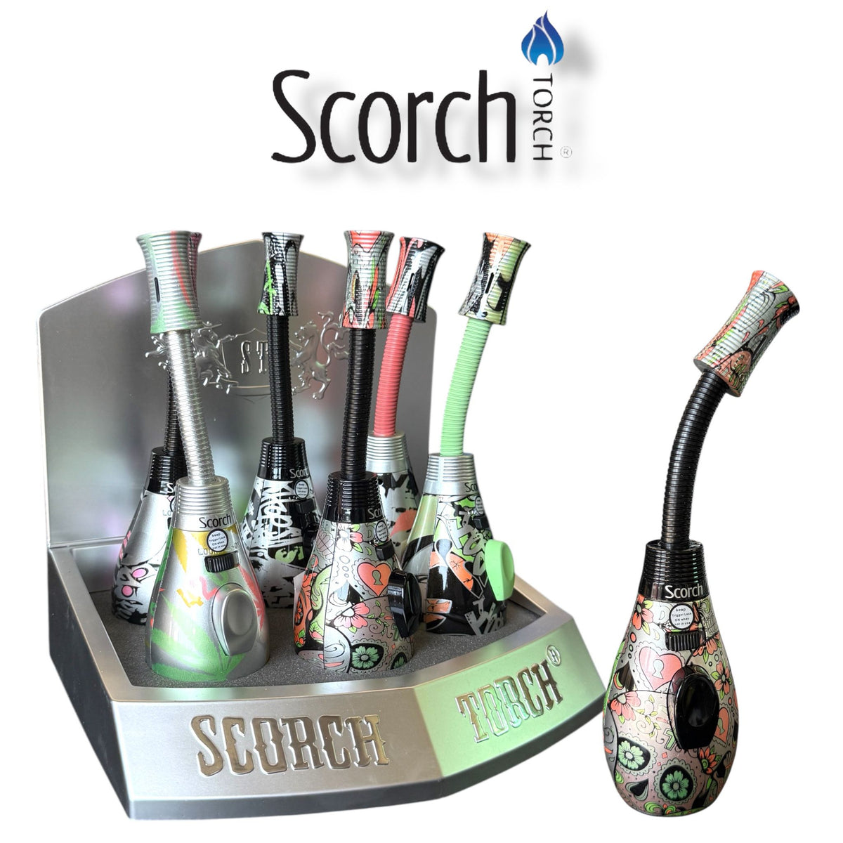 Scorch 61769 Bendable Single Torch -6ctSoCAL Distro LLC